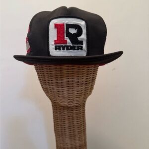 Ryder Black and Red Cap